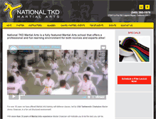 Tablet Screenshot of nationaltkd.com